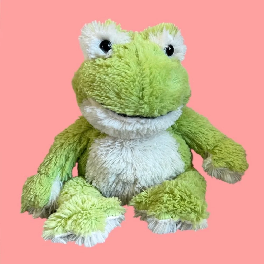 WARMIES Frog Warmies in Green and White - Full Size
